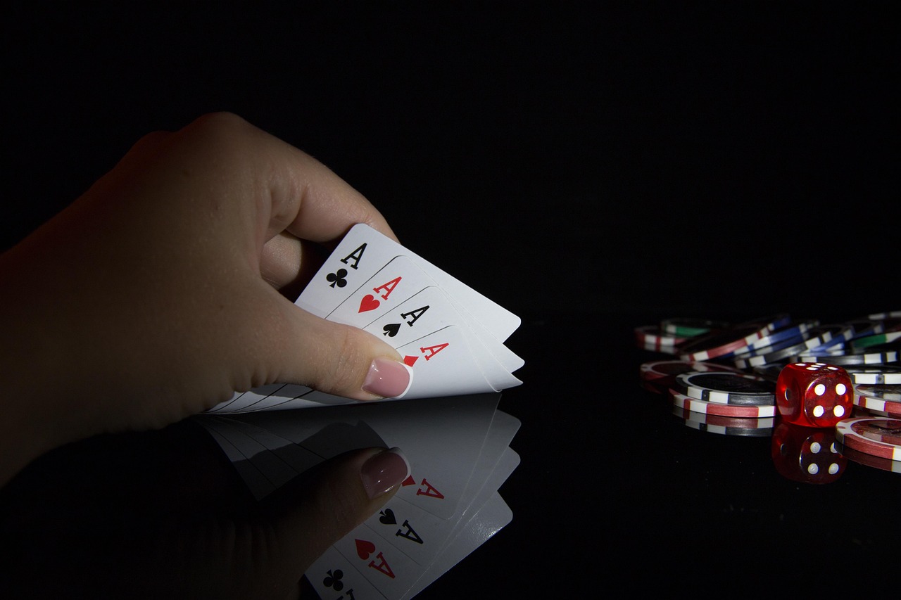 aces, cards, gambling, poker chips, casino, dice, playing cards, betting, blackjack, poker, chips, gamble, game, fortune, entertainment, hand, reflection, closeup, casino, betting, blackjack, blackjack, poker, poker, poker, poker, poker